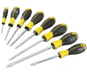 Stanley STHT0-60210 / Zestaw niezbędnych śrubokrętów / Płaskie i krzyżakowe / 8 szt.