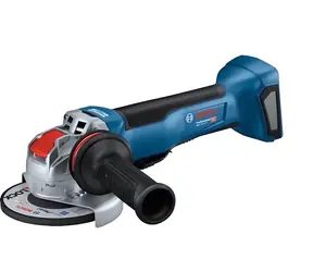 BOSCH GWX 18V-10 P Professional niebiesko-czarna / Szlifierka kątowa akumulatorowa / X-LOCK / 125 mm / 9000 obr./min / bez akumulatora i ładowarki
