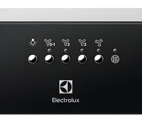Electrolux CFG526R czarny / Okap kominowy / 60 cm / 600 m3/h / 60 dB / Hob2Hood / klasa C