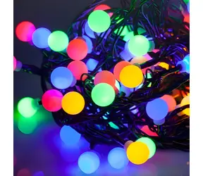 Oświetlenie świąteczne LED Rebel / 100 diod LED / kolorowe