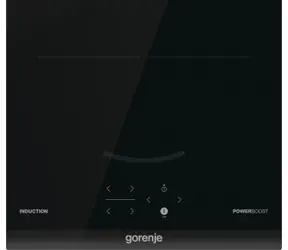 Gorenje GI3201BC czarny / Płyta indukcyjna / Domino 30 cm / 2 strefy / sterowanie dotykowe / Boost