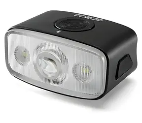 Rockbros QC1200 czarny / Przednia lampa rowerowa / 1200 lm / Ładowanie przez USB-C