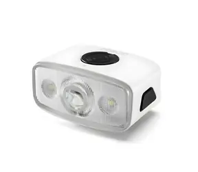 Rockbros QC1200 biały / Przednia lampa rowerowa / 1200 lm / Ładowanie USB-C