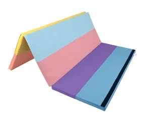 Mata do ćwiczeń 2KIDS TOYS pastelowa / mix kolorów / plastik, pianka / 2+