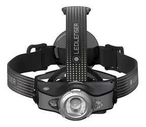Ledlenser MH11 szaro-ciemnoszary / Latarka czołowa / 1000 lm / zasięg do 320 m / Bluetooth / RGB / IPX4 / akumulator