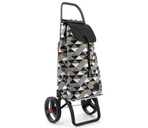 Rolser I-Max Sahara 2 Logic RSG czarny / Torba zakupowa na kółkach / 43 l