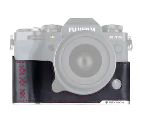 Etui skórzane Pgytech do Fujifilm X-T5 czarne / Etui na aparat / skóra