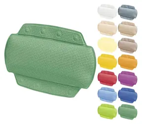 Poduszka łazienkowa Spirella ALASKA mech zielony / PVC / 32 x 23 cm