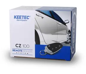 KEETEC CZ 100 / Centralny zamek / Kod zmienny / 2x pilot RC MOTO