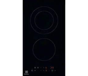 Electrolux LHR3233CK czarny / Płyta ceramiczna szklana / Domino / 2 pola grzewcze / Sterowanie dotykowe
