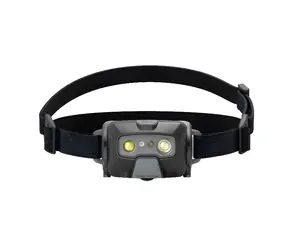 Latarka czołowa Ledlenser HF6R Core czarno-szara / 800/500/250/20 lm / 160 m / IP68 / Li- ION