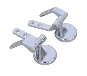 Zawiasy zamienne do deski sedesowej MSV ocynkowane / Zawiasy / Cynk / 80x40x30 mm