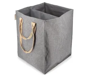 Rolser Laundry Hub Tweed Duplo szary / Kosz na pranie / torba