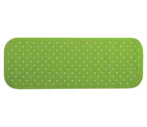 Mata wannowa antypoślizgowa MSV CLASS Premium zielona / guma SBS / 36 x 97 cm