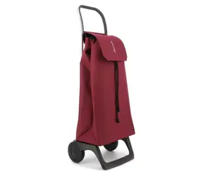 Rolser Jet LN Joy bordo / Torba zakupowa na kółkach / 40 l / ładowność 40 kg / wysokość 97,5 cm / 2 koła