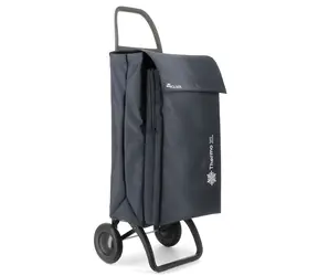 Rolser Termo XL MF RG ciemnoszary / Torba zakupowa na kółkach / 43 l / ładowność 50 kg