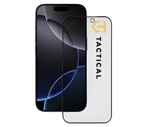 Szkło ochronne Tactical Glass Shield Privacy Stealth 5D do Apple iPhone 18 Pro czarne / Szkło ochronne