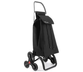 Rolser Saquet LN 6 black / Torba zakupowa na kółkach na schody / pojemność 43 l / ładowność 50 kg