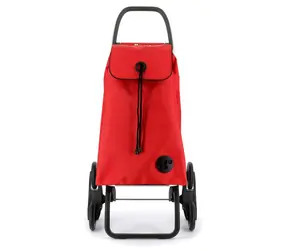 Rolser I-Max 955 MF 6 Logic czerwony / Torba zakupowa na kółkach / pojemność 43 l / ładowność 50 kg / MF