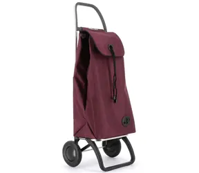 Rolser I-Max MF 2 bordowy / Torba zakupowa na kółkach / 2 koła / pojemność 43 l / ładowność 50 kg