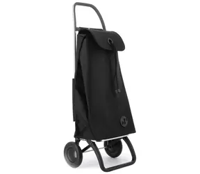 Rolser I-Max MF 2 czarny / Torba zakupowa na kółkach / 43 l / konstrukcja aluminiowa / 2 koła