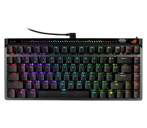 Asus ROG Falchion Ace 75 HE czarny / Klawiatura gamingowa / mechaniczna / RGB / USB-C / US