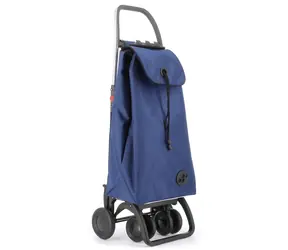 Rolser I-Max MF 4 Logic Tour ciemnoniebieski / Torba zakupowa na kółkach / 2 koła