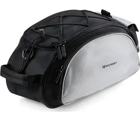 Wozinsky WBB1BK czarna / Torba rowerowa / 13 l / z paskiem na ramię / uniwersalna