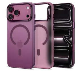 Tech-Protect MagZero MagSafe ciemna wiśnia matowa / Etui / Apple iPhone 17 Pro Max, 18 Pro Max / MagSafe