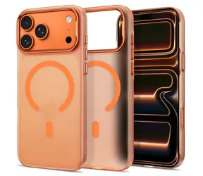 Tech-Protect MagZero MagSafe matowy pomarańczowy / Etui / Apple iPhone 17 Pro Max, 18 Pro Max / MagSafe