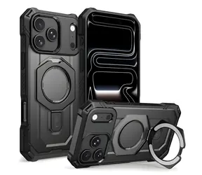 Tech-Protect MagForce MagSafe matowa czerń / Etui / Apple iPhone 17 Pro, 18 Pro / MagSafe