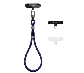 Tech-Protect C11S Rope ciemnoniebieski / Pasek na nadgarstek do smartfona