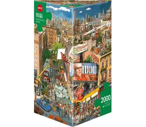 Puzzle HEYE Superhero Movie / 2000 elementów / 97 × 69 cm