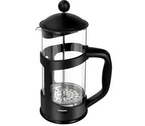 Lamart LT7090 Terra clear/black / Czajnik do kawy i herbaty / French press / 1 l / szkło, plastik