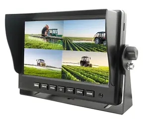 7" KEETEC TFT7HD4 / Monitor / AHD / 4 kamery / 4-dzielony / 1024x600 / 12-24V