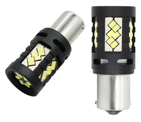 KEETEC HP BA15s / żarówka samochodowa LED / 21W / 700lm / 6000K / CanBus / 2szt.