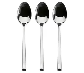 Lamart LT5042 Bella srebrna / Łyżka obiadowa / stal nierdzewna / 3 szt. / 210 x 2,2 mm