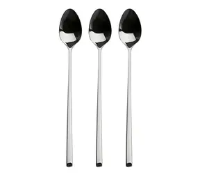 Łyżka długa LAMART LT5045 / stal nierdzewna / 3 szt. / 210 mm