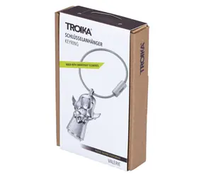 Brelok TROIKA Valerie / elementy SWAROVSKI® / srebro / odlew metalowy