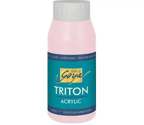 Kreul Triton SOLO GOYA jasnoróżowy / Farba akrylowa / 750 ml / na bazie wody