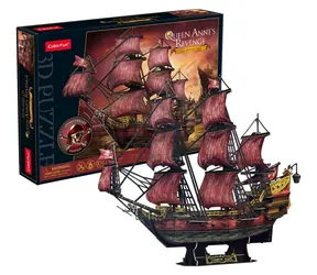 Puzzle 3D Zemsta Królowej Anny - Edycja Rocznicowa / Puzzle 3D