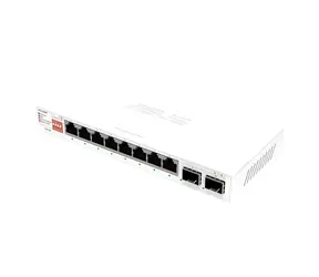Asus QG-U1080 biały / Przełącznik / 8x 2.5G RJ45 / 2x 10G SFP+ / Niezarządzany