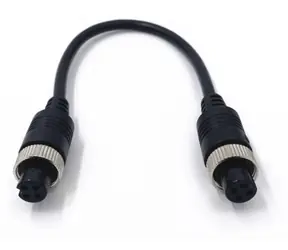 Kabel KEETEC M12 FF do monitora i rejestratora / Kabel / 2x 4PIN żeński / 1 m
