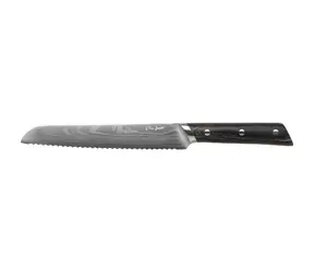 Lamart LT2103 Hado / Nóż do chleba / 20 cm / stal nierdzewna, packawood