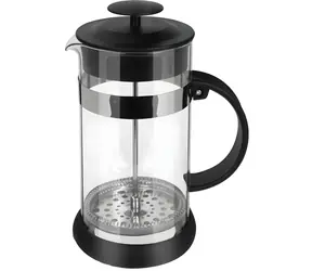 Lamart Pava LT7089 przezroczysty/czarny / Czajnik do kawy i herbaty / French press / 1 l / szkło/plastik