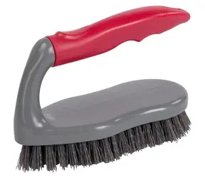Lamart Clean LT8073 / Szczotka do czyszczenia / plastik / 14x6x10 cm / szaro-czerwona