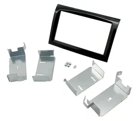 KEETEC PF-1516 / 2DIN car radio frame / Fiat Ducato, Citroen Jumper, Peugeot Boxer / black