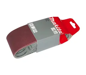 Taśma szlifierska Makita 76x610 mm K100 / Taśma szlifierska / 5 szt.