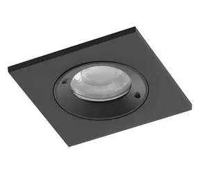 Azzardo PABLO czarny / Lampa sufitowa / 1x GU10 / 50W / bez źródła światła / IP54