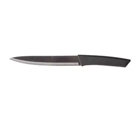 Nóż do krojenia Lamart Slant 20 cm srebrno-czarny / Nóż do krojenia / ostrze 20 cm / długość całkowita 33 cm